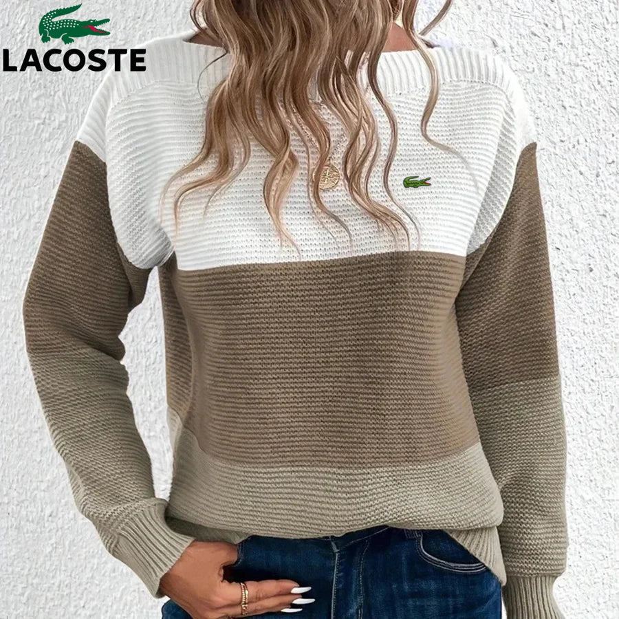 LC - Maglione in maglia tricolore