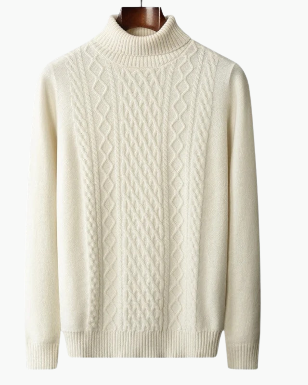 ANDREW™ -  Maglione Dolcevita a Mezzo Collo in Lana