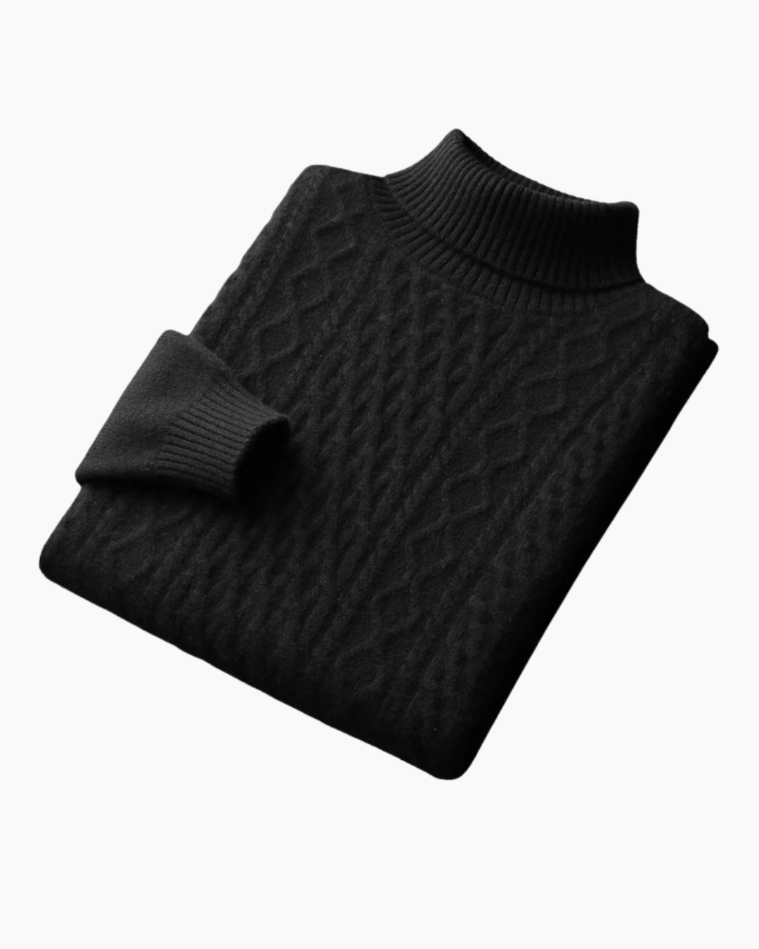 ANDREW™ -  Maglione Dolcevita a Mezzo Collo in Lana