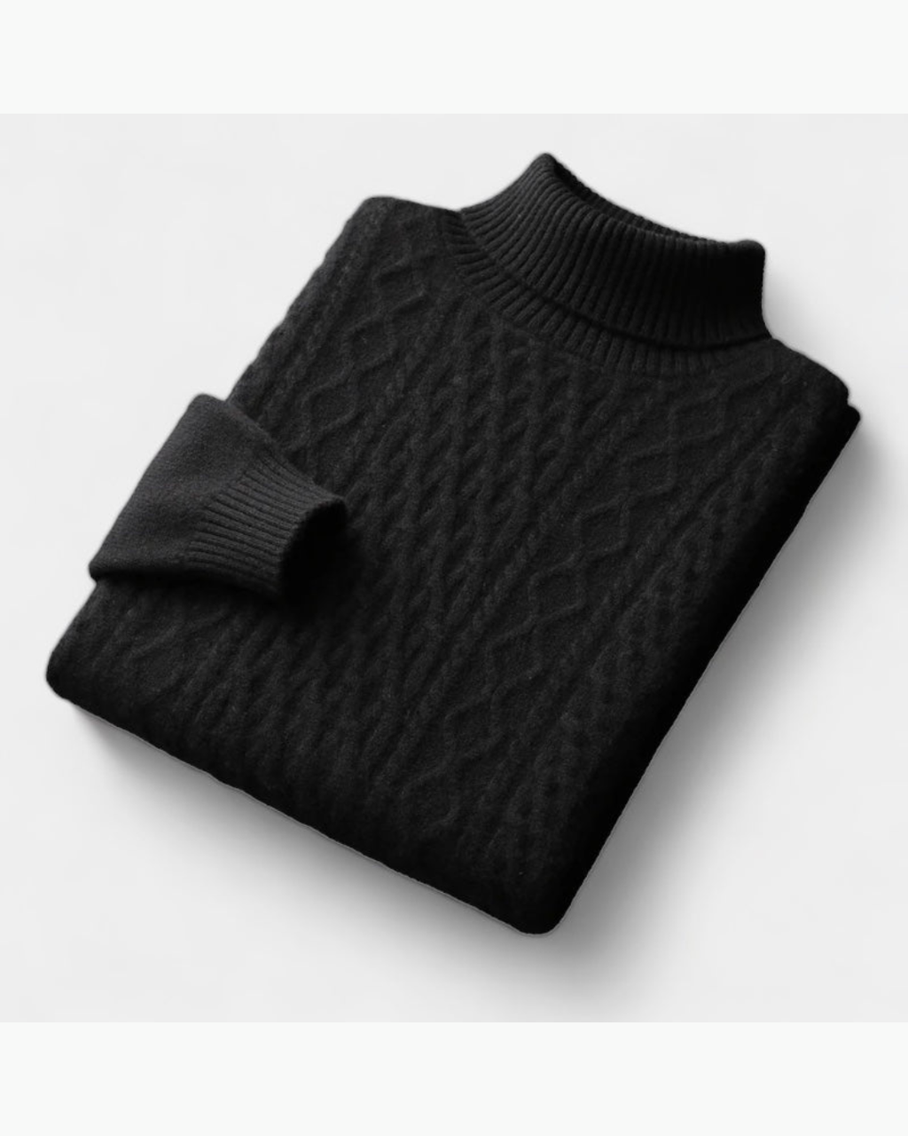 ANDREW™ -  Maglione Dolcevita a Mezzo Collo in Lana