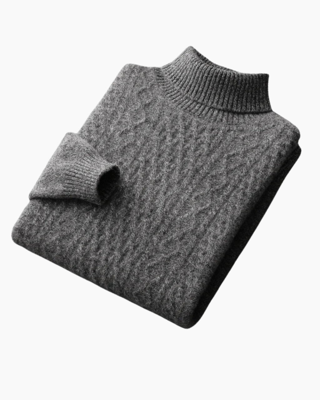 ANDREW™ -  Maglione Dolcevita a Mezzo Collo in Lana