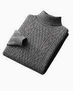 ANDREW™ -  Maglione Dolcevita a Mezzo Collo in Lana