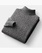 ANDREW™ -  Maglione Dolcevita a Mezzo Collo in Lana