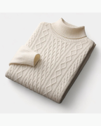 ANDREW™ -  Maglione Dolcevita a Mezzo Collo in Lana