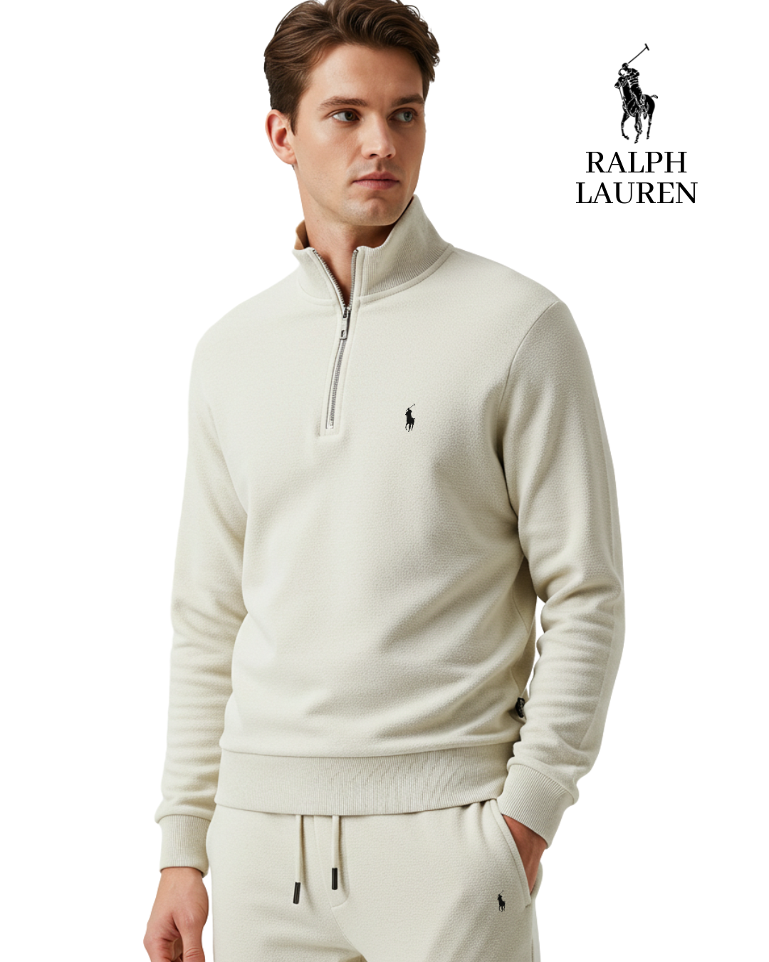 Jogger Set - Essentials Half-Zip